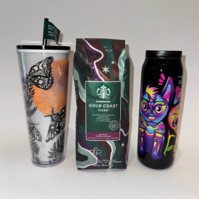 Starbucks Coffee & 2 Tumbler Package item