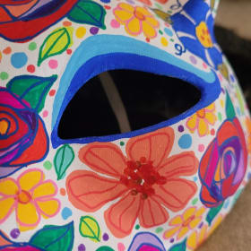 Painted Cat Mask item