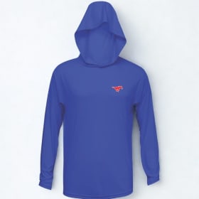 Left Chest Mustang Long Sleeved Tee Hoodie item