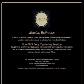 EMS Body Tightening Session item