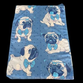 Chic & Playful Pug Print Scarf item