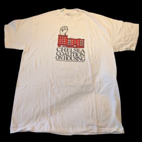 Chelsea Coalition on Housing T-Shirt (Large) item
