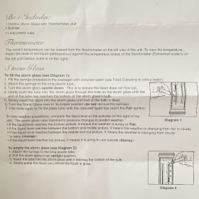 Storm Glass Weather Station item
