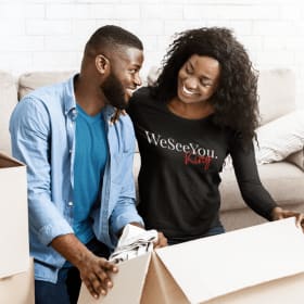 We See You. Ladies' Black Jersey Long-Sleeve T-Shirt item