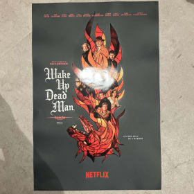 WAKE UP DEAD MAN MINI POSTER RIAN JOHNSON item