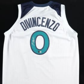 Minnesota Timberwolves Autographed Jersey Package item