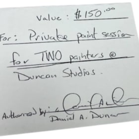 Private Art Lesson for 2 item