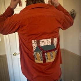 Custom Patchwork Barn Shirt item