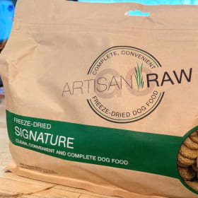 Gourmet food, treats and Hound Bound Leash from REVY RAW item