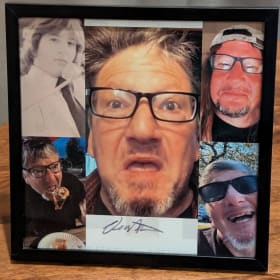 Autographed, Framed Collage of Dean Stein (IYKYK) item