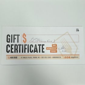 Gift Certificates - Hub Grub & 902 Proud Ice Cream Cakes item