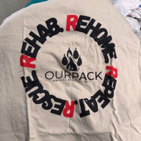 Rescue. Rehab. Rehome. Repeat. Tee item