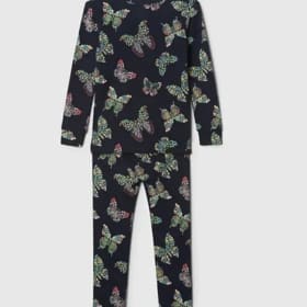 GAP Lace-Trim Yellow Dress & GAP Butterfly PJ Set (18-24m) item