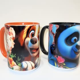 Custom Mugs - Dog and Panda item
