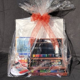 Art Supplies Basket - Estimated Retail Value: $90 item