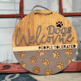 Handcrafted by Kara Layered wood Art item