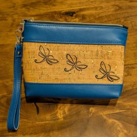 Handmade Wristlet - Dragonflies item