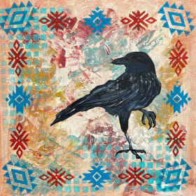 Beautiful Raven Painting item