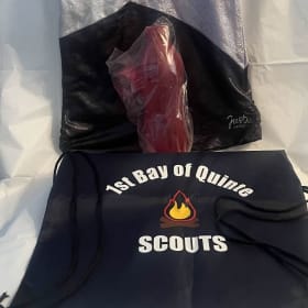 Tupperware Bottle + Gymnastics Outfit + Bag (value: $30) item