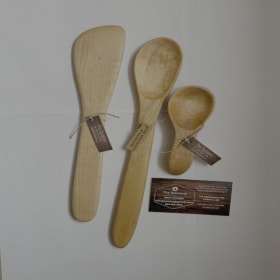 3 Hand-carved Spoons - The Spoonery item