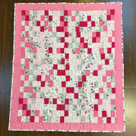 Lap Quilt - Pinks item