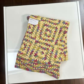 Afghan Blanket - 82" x 76" approx. item