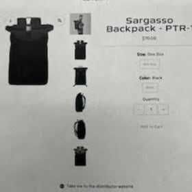 Stormtech Waterproof Backpack item