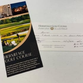 Hermitage Golf outing for 4 item