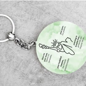 "Lift Your Lamp" Key Chain item