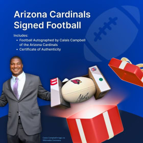 Arizona Cardinals Signed Football item