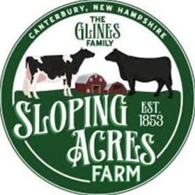 10 lbs of ground beef from Sloping Acres Farm item