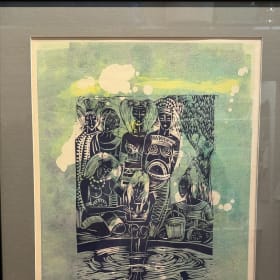 Carole Miles Framed Mixed Media item