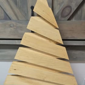 27”x19” Handmade Wooded Tree item