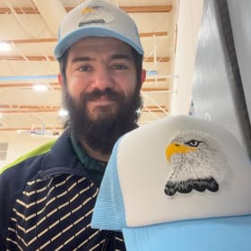 The "Mr. Reynolds" Eagle Hat - Custom & Ultra Cool item