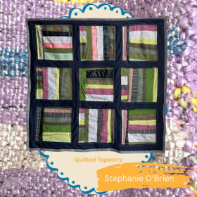 "Miriam" Quilted Wall Hanging item