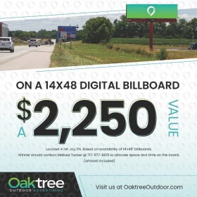 Two Weeks on the Mount Joy Billboard item