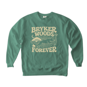 Adult BW Forever Crewneck Sweatshirt - Light Green item