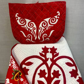 #29 - Red Tote & Quilt item