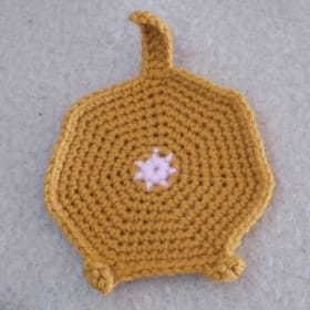 Crochet Cat Butt Coasters item