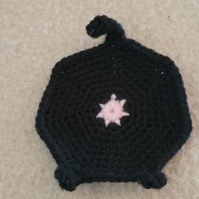 Crochet Cat Butt Coasters item