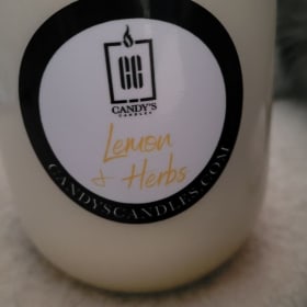 Lemon and Herbs Candle item