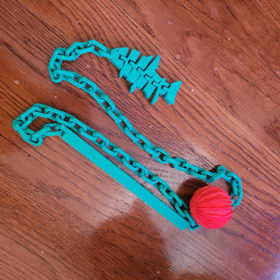 3D Printed cat toy item