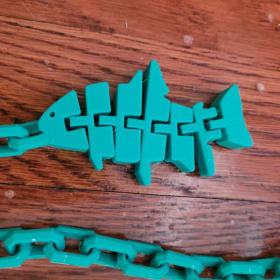 3D Printed cat toy item