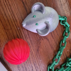 3D printed cat toys item