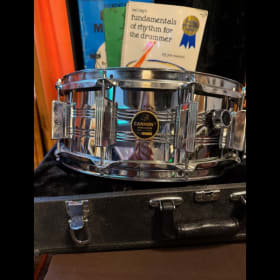 Cannon Snare Drum with Stand, Case & Practice Pad item