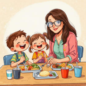 #67 - Lunch with Mrs. Rosales- You and a Friend item