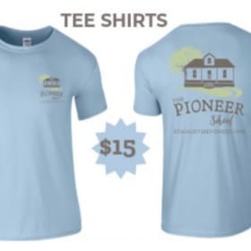 Pioneer blue t-shirt item