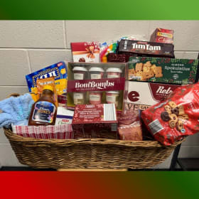 Large Chorale Cozy Night In Basket ($150 value) item