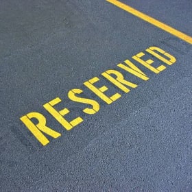 PTA Reserved Parking Spot item