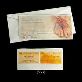 Massage Therapy Gift Certificate item